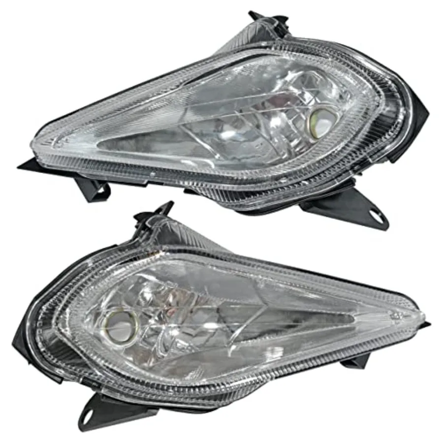 

Комплект из 2 светодиодных фар (правая/левая) для Yamaha YFZ450 YFZ450R YFZ450X Wolverine 350 450 Raptor 250 350 Raptor 700 2006-2022, черные