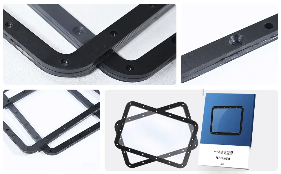 2 Stück Photon Mono 2/Mono 4 FEP Film Resin Vat FEP Upgrades 3D-Druckerzubehör für Anycubic Photon Mono 2 UV DLP LCD – Detail 2