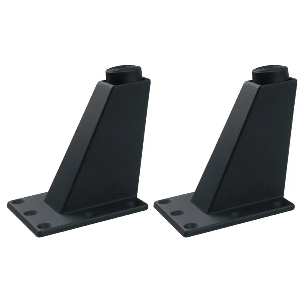 2Pcs Support Feet Adjustable Aluminum Alloy Furniture Legs Stable Heavy Load Furniture Increase Feet for Tables Desks Sofas