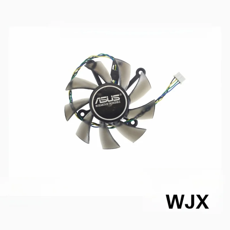 75MM FD8015U12S R128015SU Graphics card fan For ASUS  GTX 560 GTX550Ti HD7850