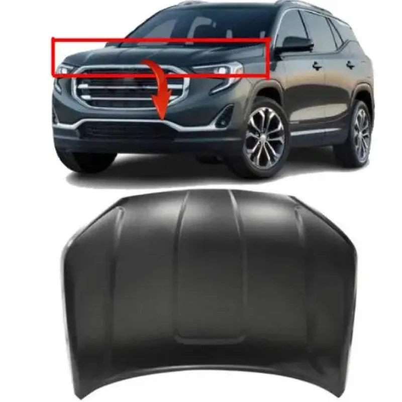 High Quality Aluminum Front Engine Hood Fit Terrain 2018-2021 Auto Offroad Modification Parts