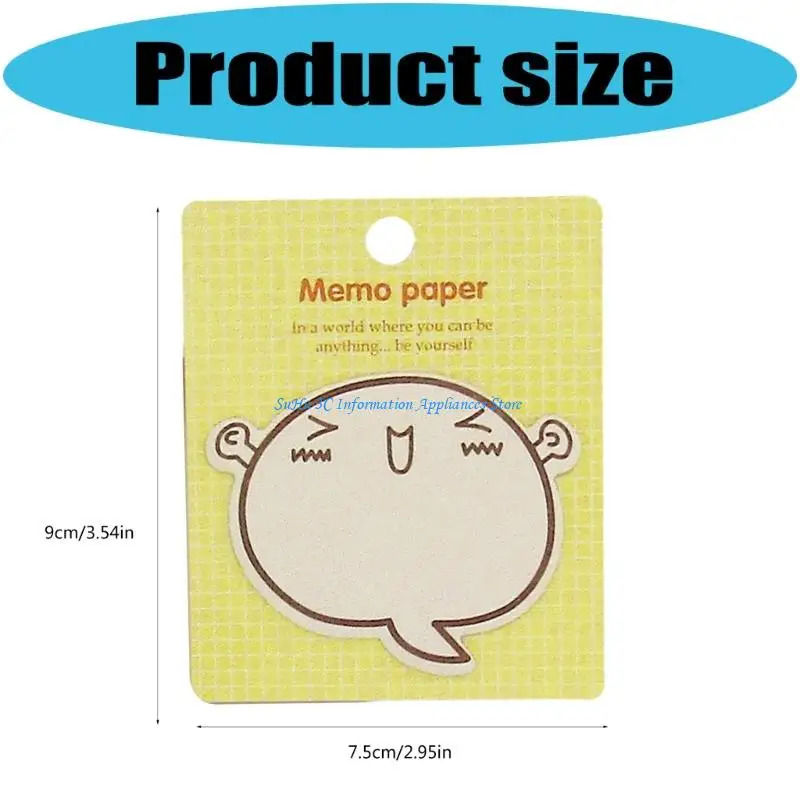 Pet Themed Design Adhesive Note Write Sheets for Office and School Use - Image 6