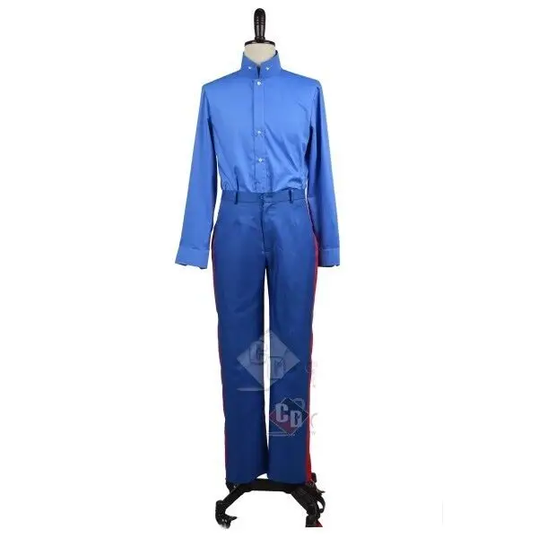 G.I. Joe Retaliation Cobra Commander Uniform Cosplay Costume Blue Men Suit