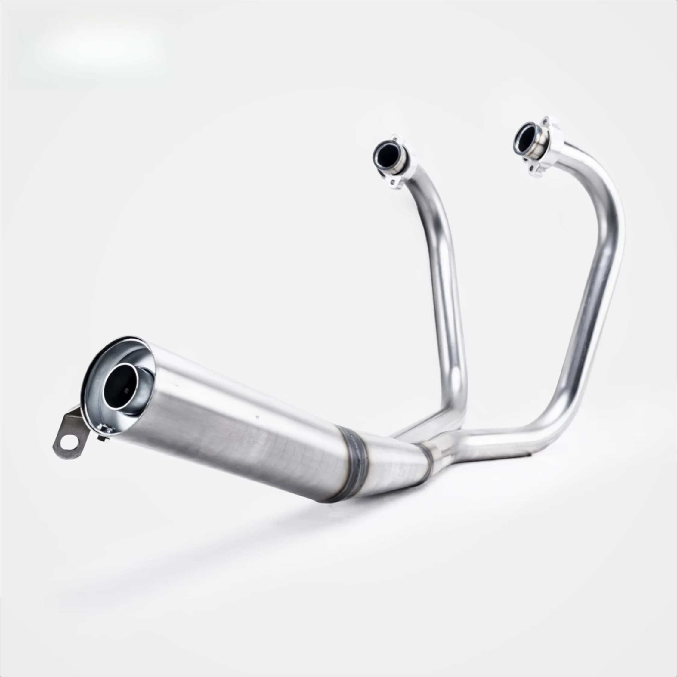 For SUZUKI GS400 Fit1976-1979 Metallic Original Color Motorcycle Full-System Exhaust Pipe Retro-Style OEM Wholesale Customizable