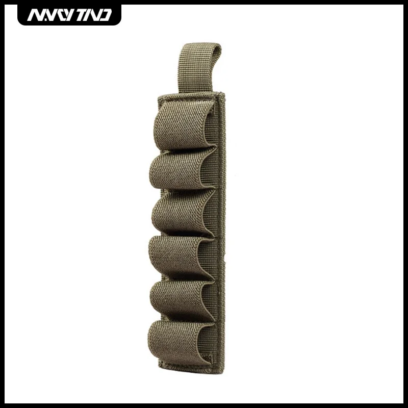 Tactical Bullet Bag High Quality Nylon Fabric Durable Ammunition Case Hunting Accessories Used for Shotgun Cartridge Storage