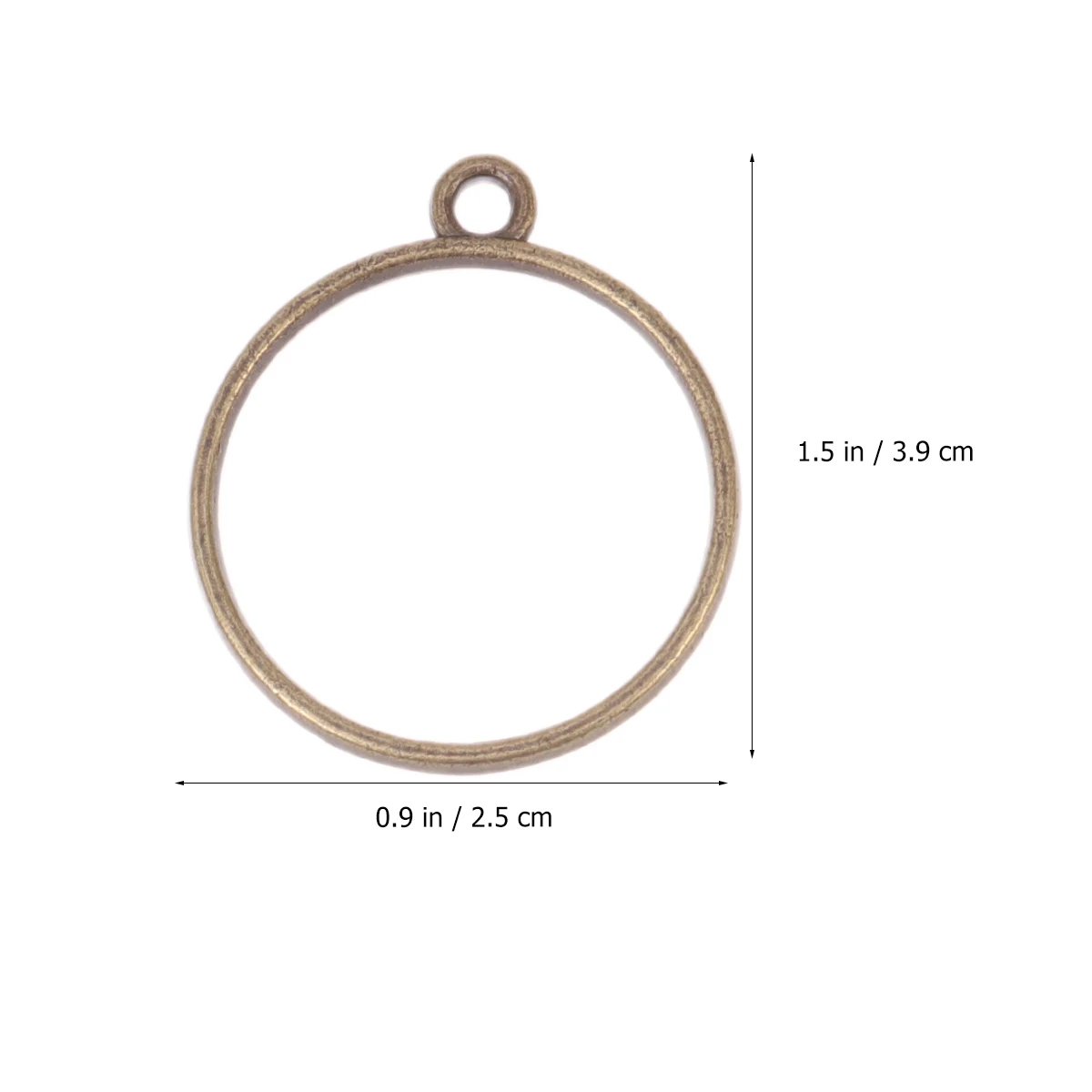 

30pcs Jewelry DIY Accessories Metal Frames Craft Retro Charm Jewelry Making Pendants Bracelet Necklace Project