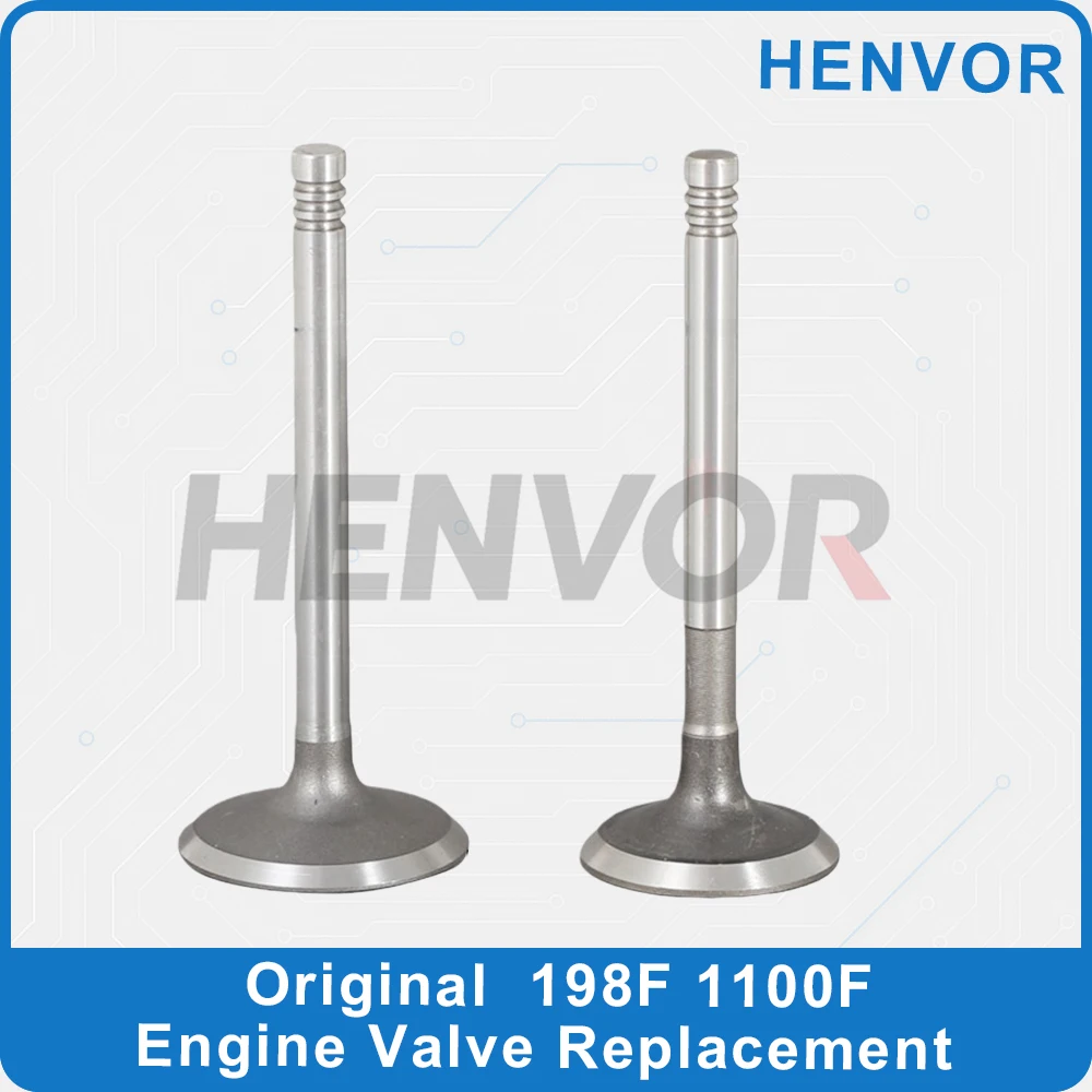 

Детали одноцилиндрового генератора 10 кВт 12 кВт 198F 1100F Замена клапана двигателя