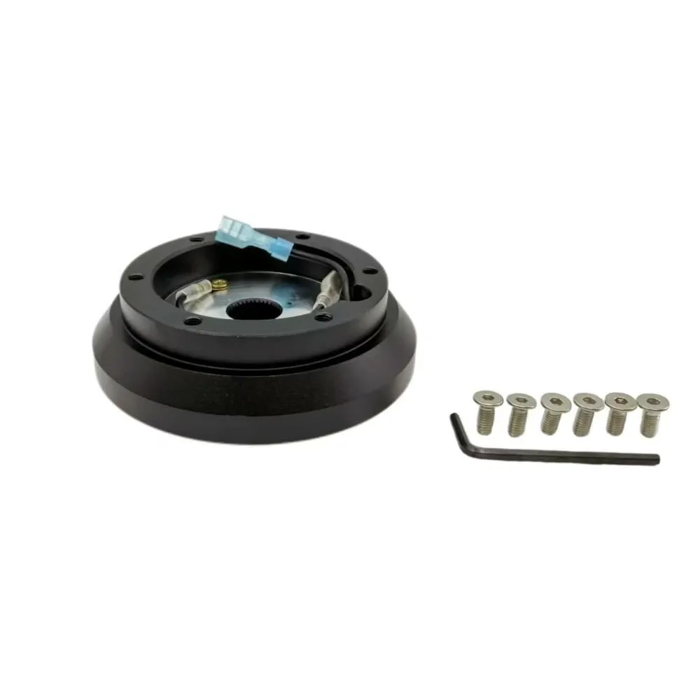 100H 6 Bolt Steering Wheel Hub Adapter Kit Fit For Mitsubishi Eclipse Lancer Galant And Subaru Impreza