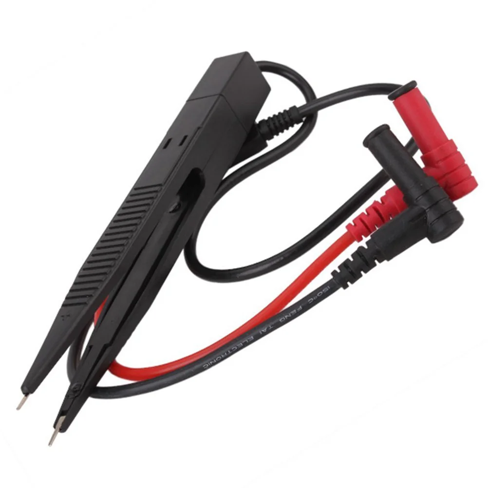 

Smd Test Clip Anti-Slip Grip Probe For Multimeter Resistor Capacitor Measurement Shielded Coaxial Cable 60Cm Length