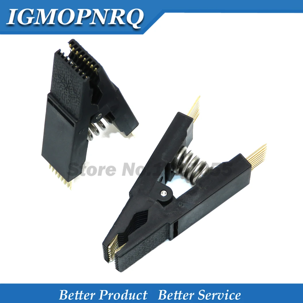 Programmierer Testclip sop8 sop16 sop soic 8 soic 16 soic8 soic16 soic8 dip16 dip 8 pin dip 16 pin ic test klemme ohne kabel