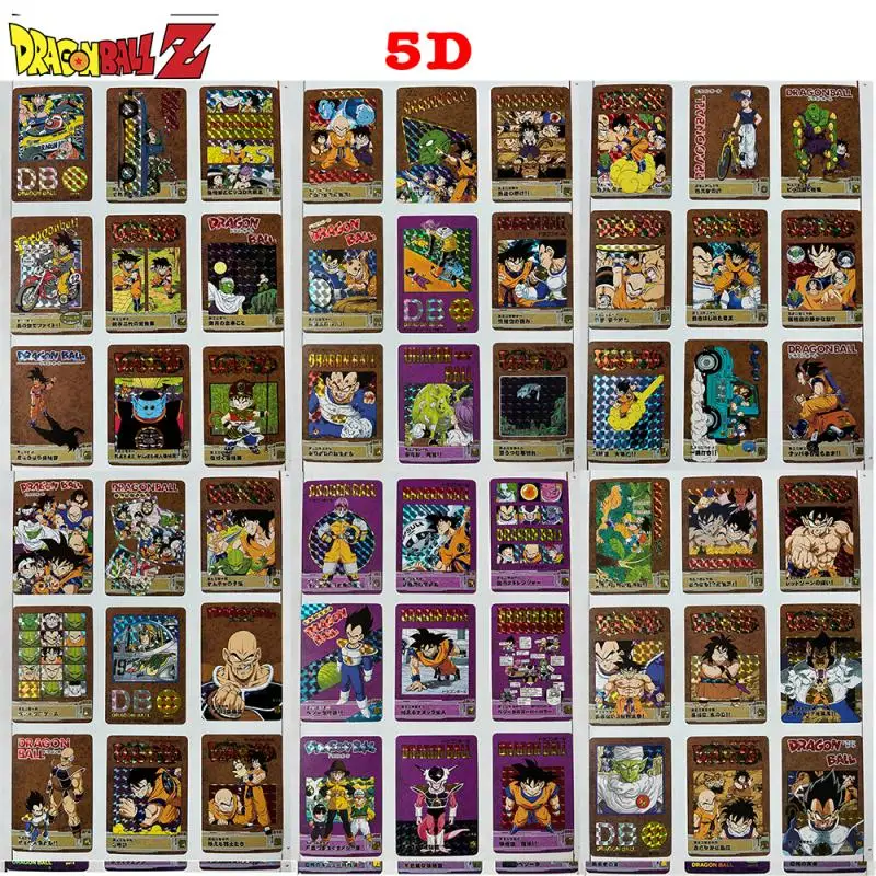 Anime Dragon Ball DIY ACG Tabletop Battle Game Laser Cards Android 18 Piccolo Toys for boys Collectible Cards Birthday Present