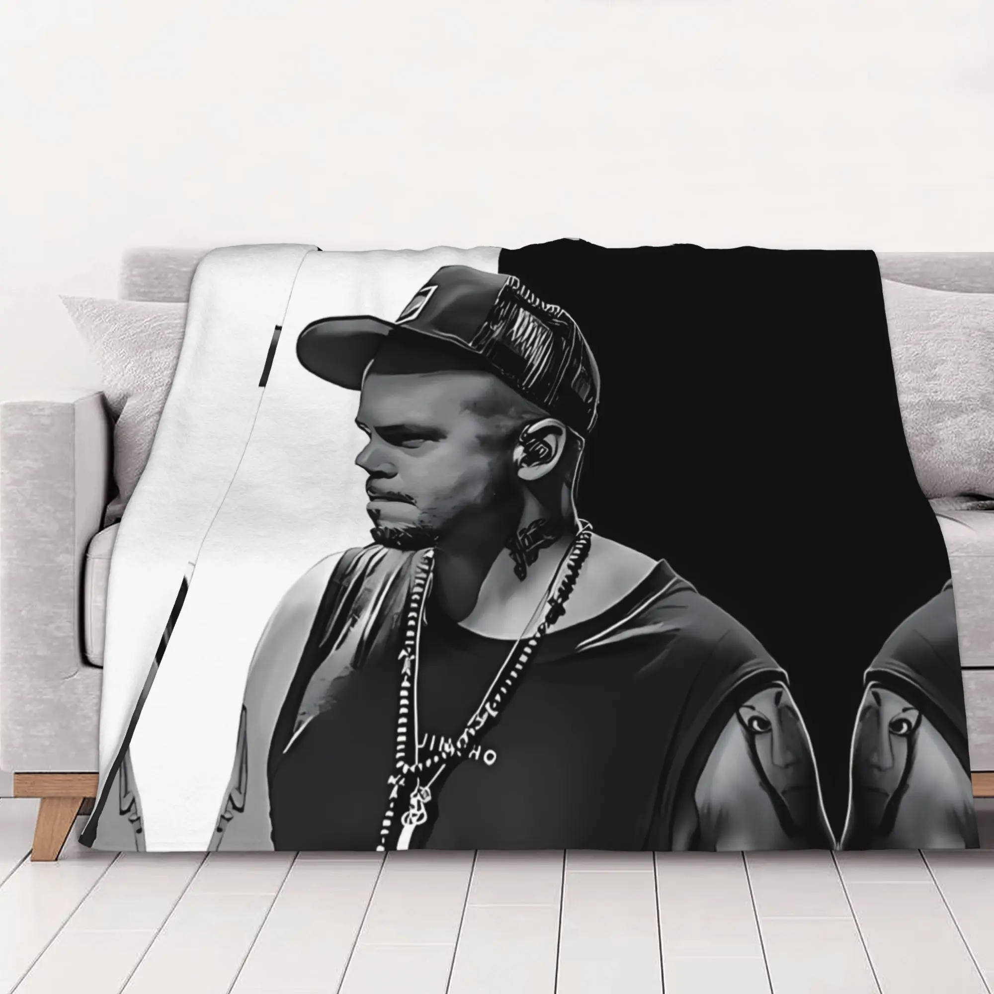 1PC Rsidence Calle 13 Rene Calle 13 home room decorations Winter Blankets for Adults Bedding Home Interior Sofa Knee