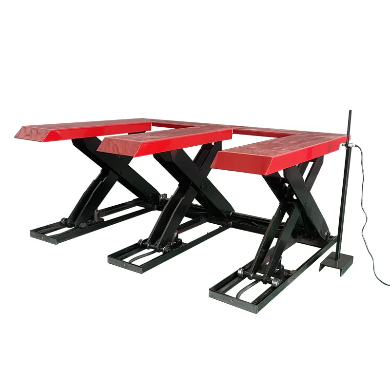 

Lifting platform No digging foundation Automatic lift Cutting machine