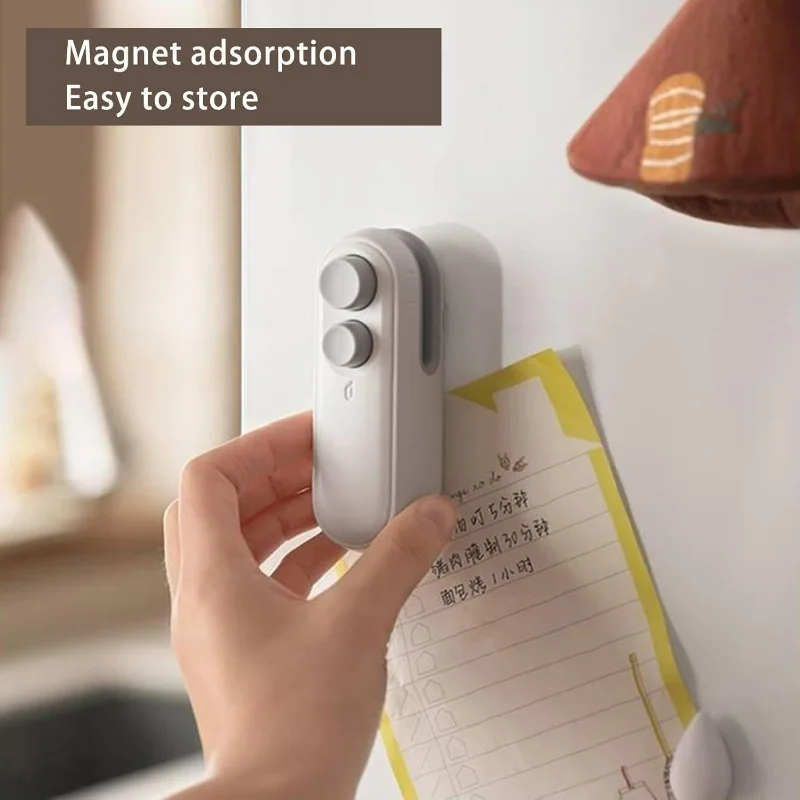 Mini-Beutel mit wiederaufladbarem USB, tragbar, für Snacks, Lebensmittel, Vakuumbeutel, Wärme, tragbare Wiederverschließmaschine für Snacks, Plastiktüten, Kekse