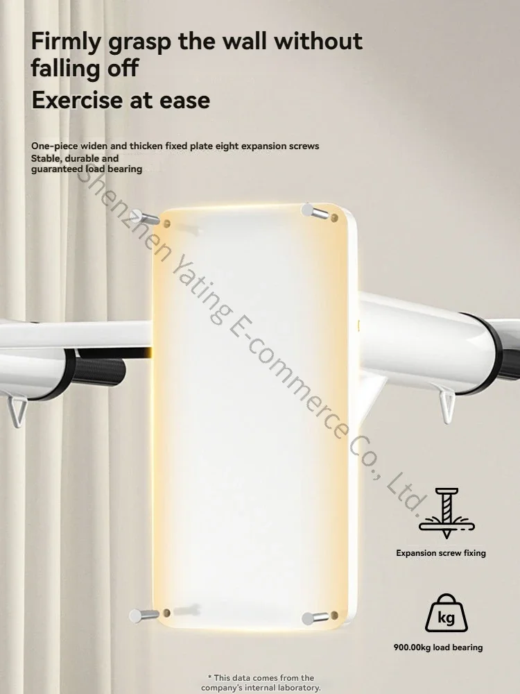 Indoor Pull-up Device Horizontal Bar, Household Fitness Equipment, Wall Horizontal Bar, Wall Punching, High Drop-down Rack