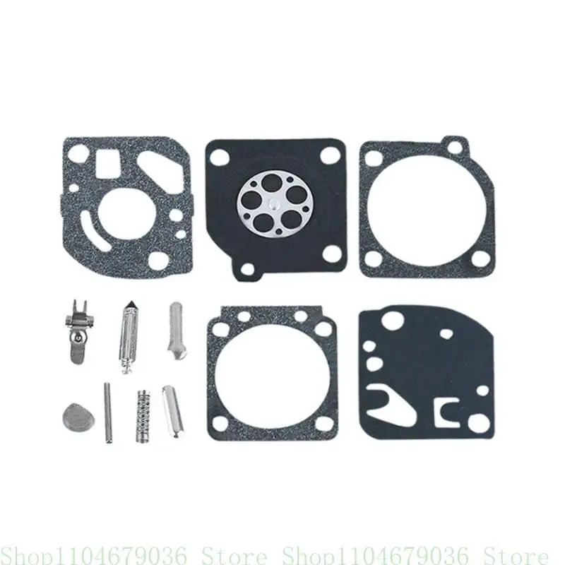 

652F Carburetor Carb Rebuild Membrane Gasket Diaphragms Repair Fit for Zama RB-29 26cc 30cc Blower Trimmer Durable