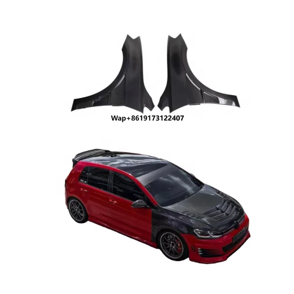 

High-quality Carbon Fiber Front Fender for Golf 7 MK7 Carbon Fiber Fender