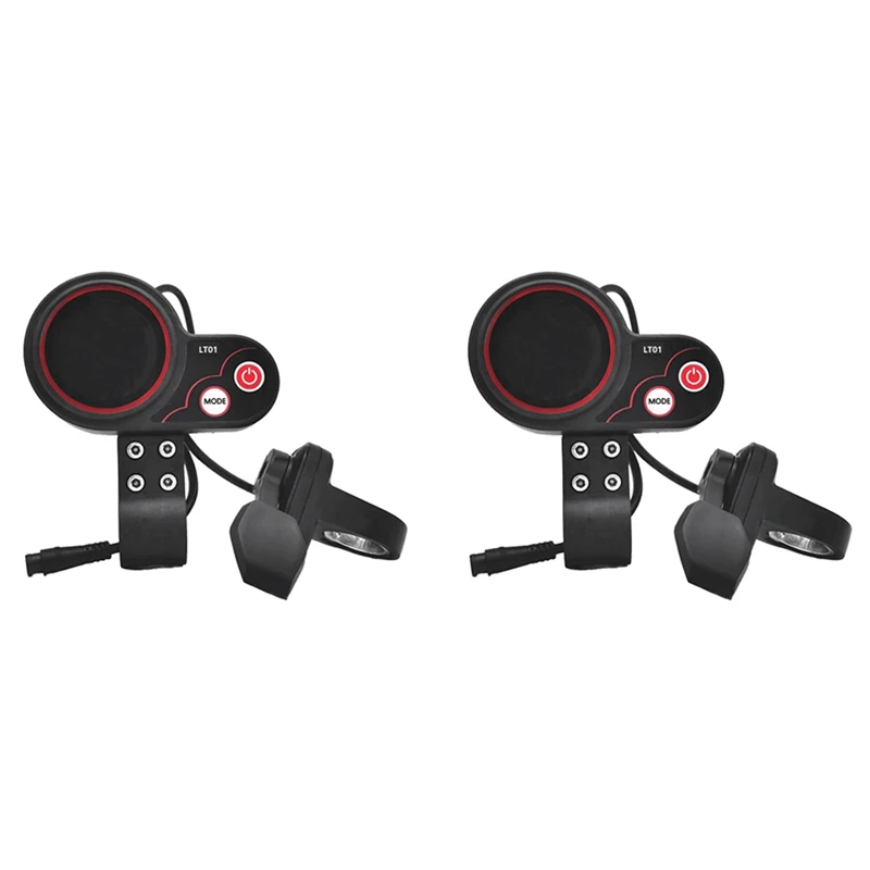 

2X LT01 Дисплей Дроссельная заслонка 36 В-60 В 6PIN для Kaabo Mantis 8/10 Kaabo Wolf Warriorx Kaabo Wolf Warrior11