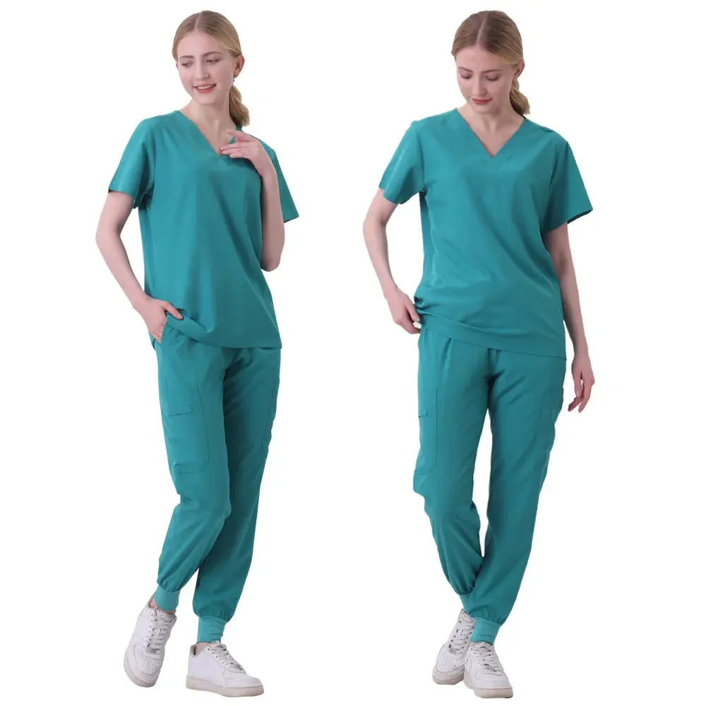 

Wholesale Operating Room Medical Uniform Scrubs Hospital Working Scrubs Set Medical Nursing Dental Surgery Suit Workwear