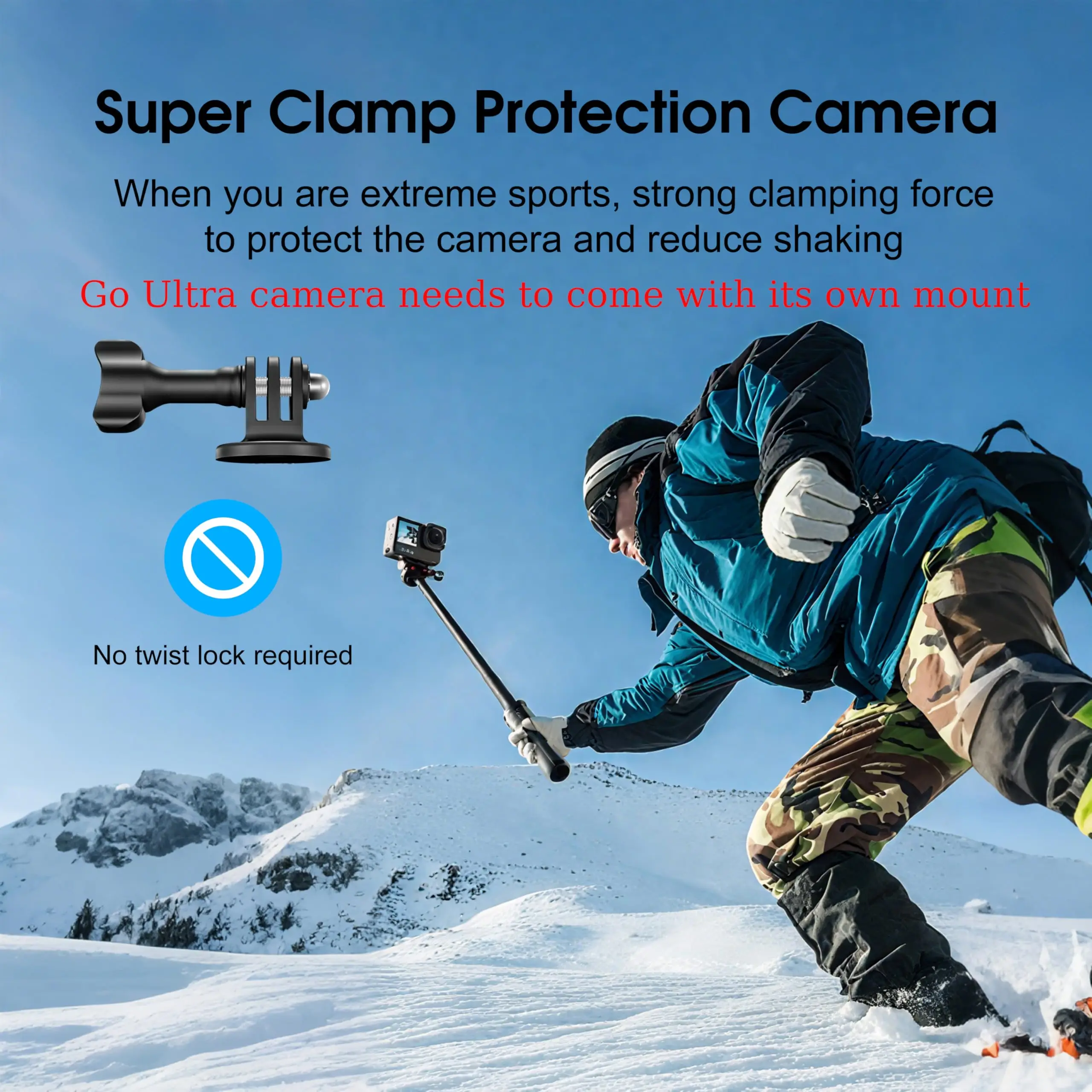 Magnetic Quick Release Plate Kit Tripod QR Mount Adapter for Insta 360 Go Ultra Gopro Hero 13 DJI Osmo Action 5 pro Accessories
