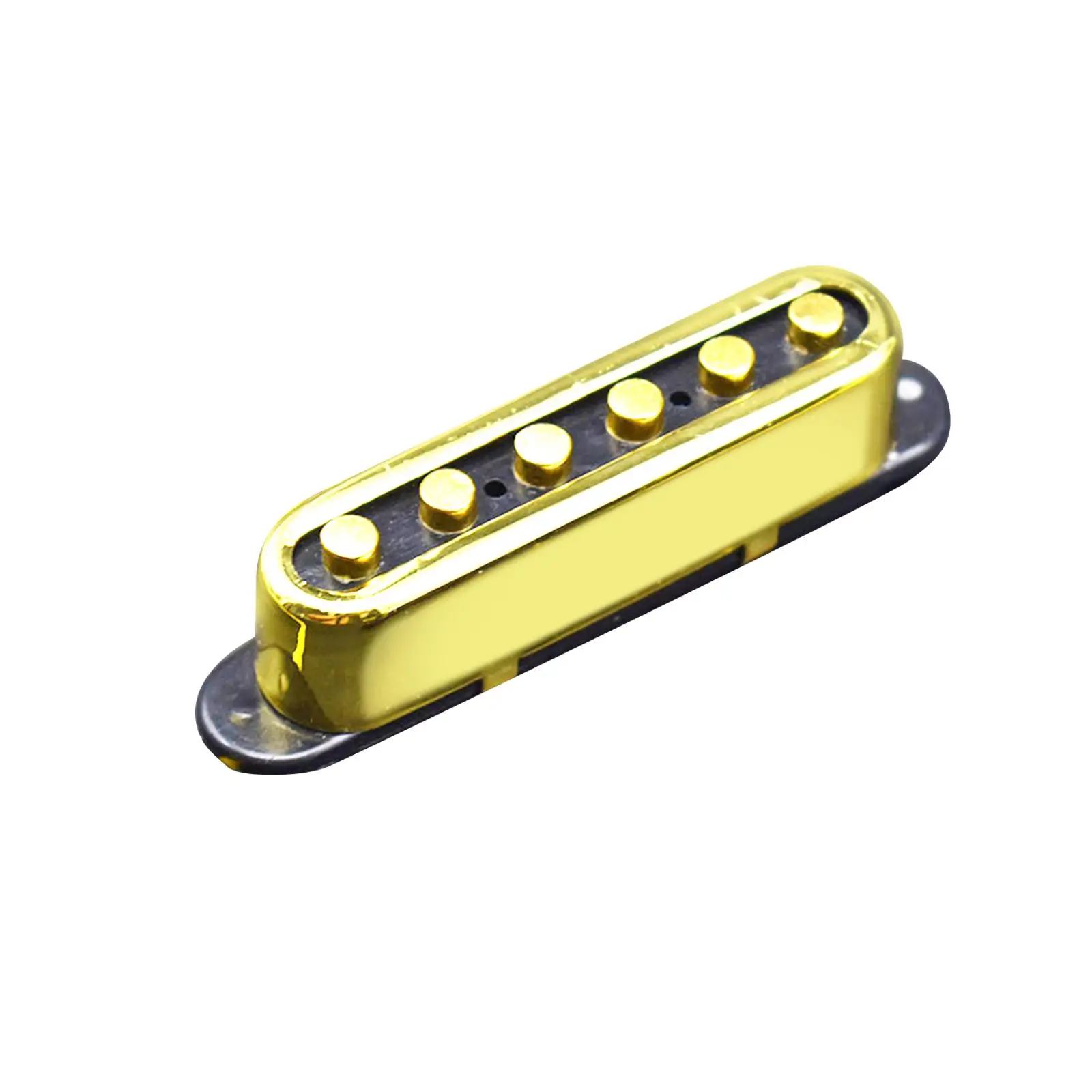 Electric Guitar Pickup Metal Single Coil Neck Bridge Durable Build Precise Fit for 6 String Electric Guitar Modifications