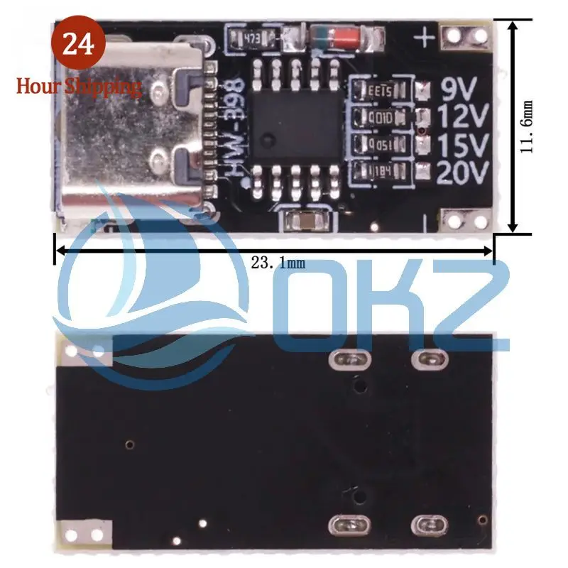 10PCS PD/QC/AFC TYPE-C Decoy Board USB Boost Module PD3.0 2.0 PPS/QC4+FCP AFC Type-c Trigger Polling Detector Power Fast Charge