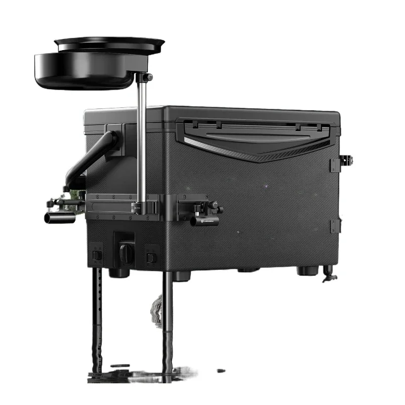 Fishing box track corner battery full set of seated fishing box multi-functional thickened 29