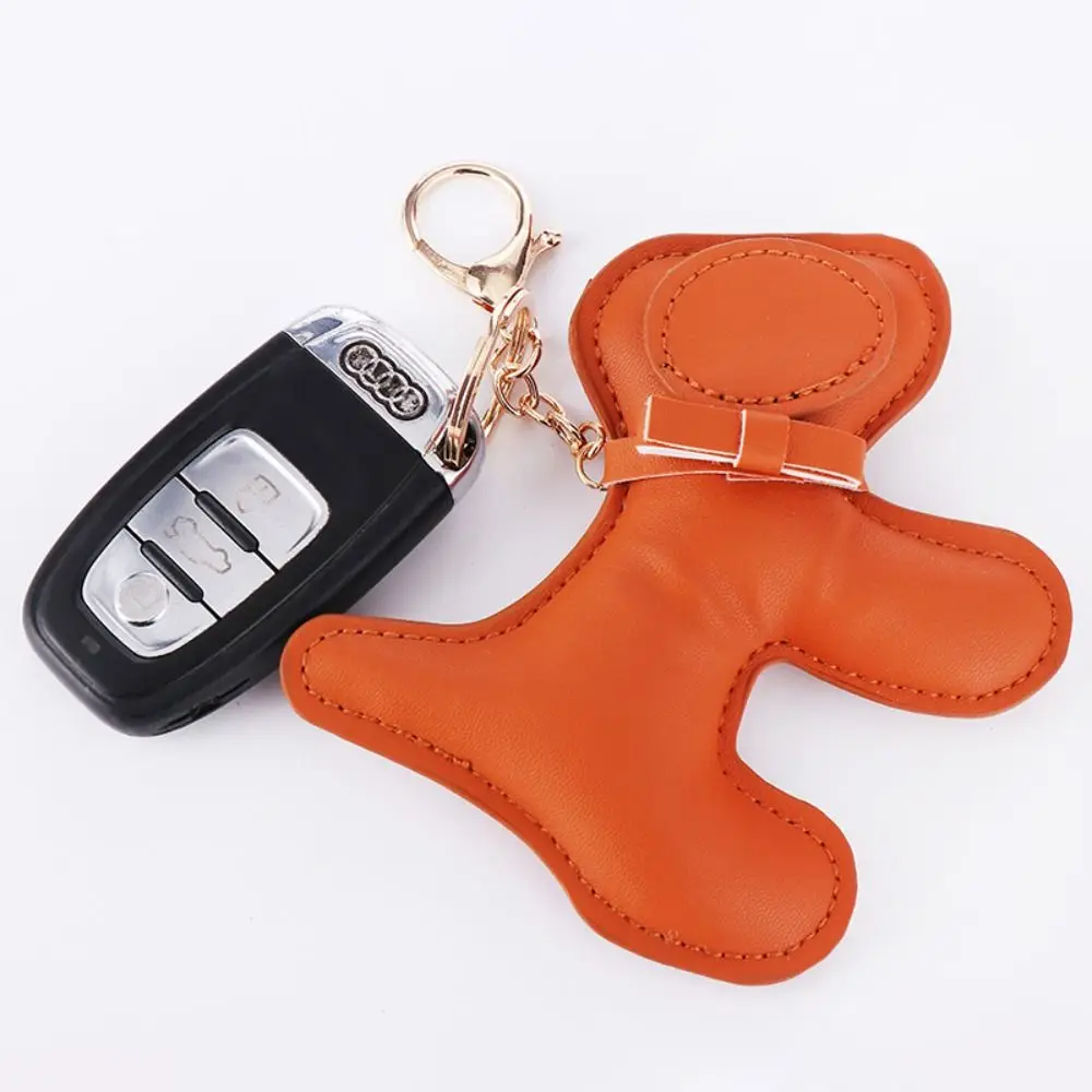 

Cute PU Leather PU Dog Keychain Animal Dog Cartoon Puppy Keychain Fashion Cute Puppy Car Key Ring Chain Men