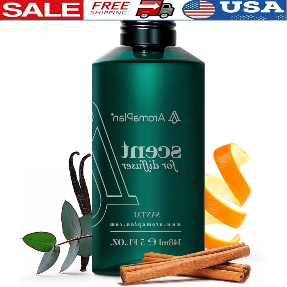 فاخر ناشر رائحة زيت سانتال 5 أوقية زيت طبيعي الروائح المنزل العطر الناشر طويلة الأمد رائحة محسن جميع