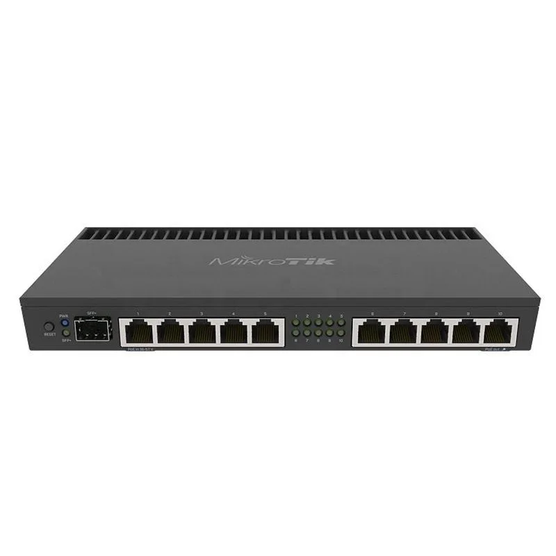 RB4011iGS-plus-RM Powerful 10xGigabit port router with a Quad-core Desktop case Network Router