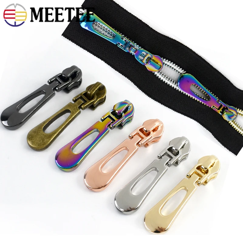 

5/10/20Pcs 5# Zipper Puller for Nylon Zippers Tape Handbag Pocket Closure Zips Garment Shoes Replace Zip Repair Kits Accessories