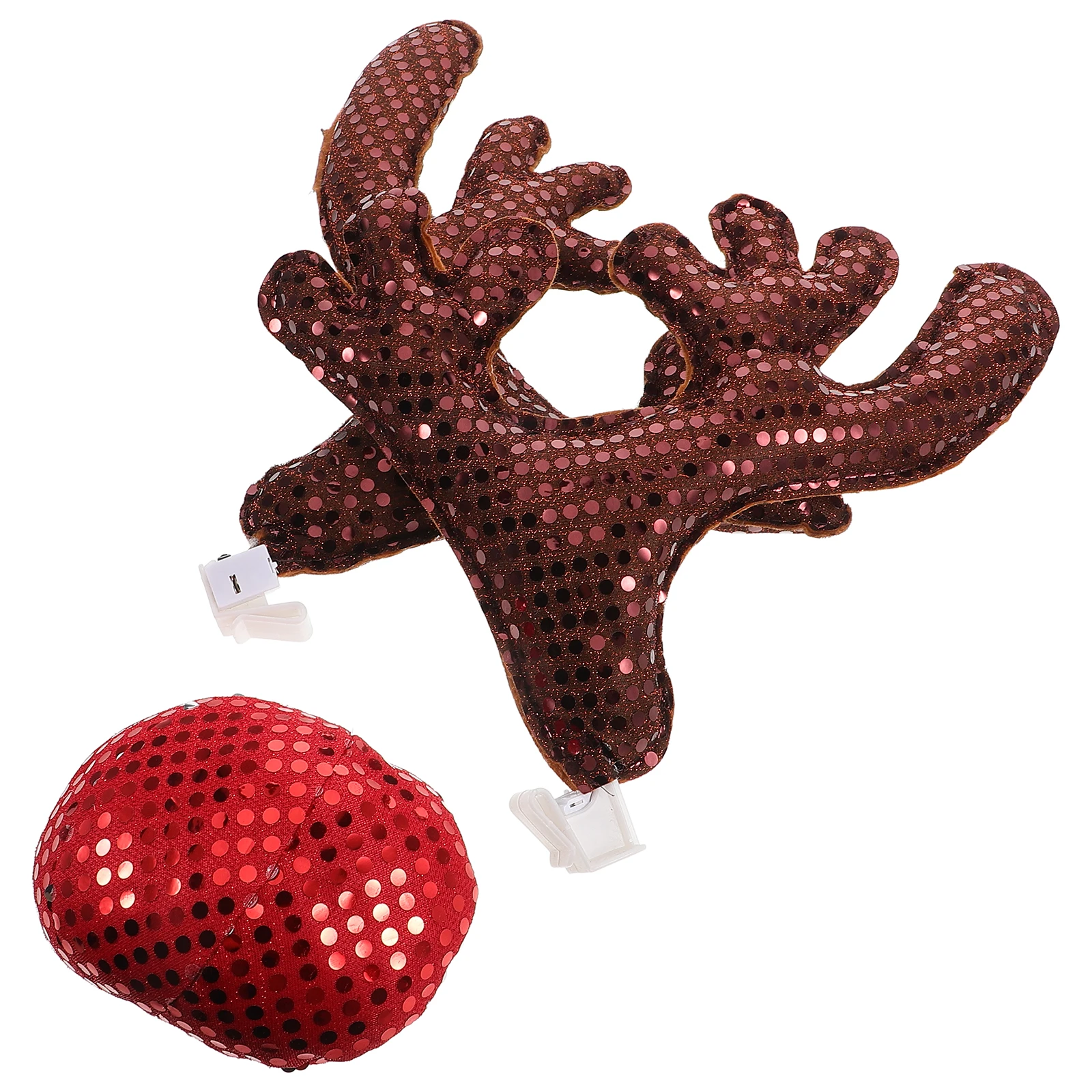 

1 комплект, набор для носа с рогами автомобиля, светящийся прочный внешний интерьер автомобиля, украшение для фестиваля, аксессуар, авто внешний декор