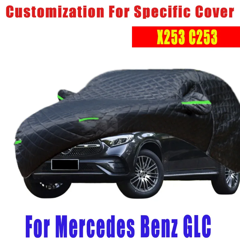 

For Mercedes Benz-GLC-SUV (X253 C253) Hail prevention cover auto rain protection,paint peeling protection