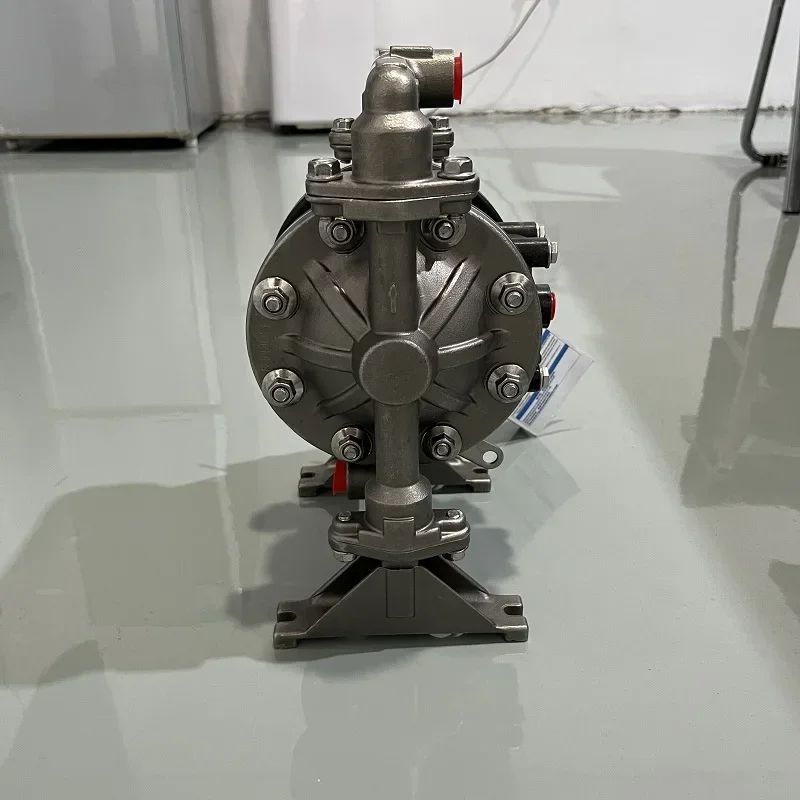 1/2-inch best-selling corrosion-resistant small stainless steel pneumatic diaphragm pump, custom-made available.