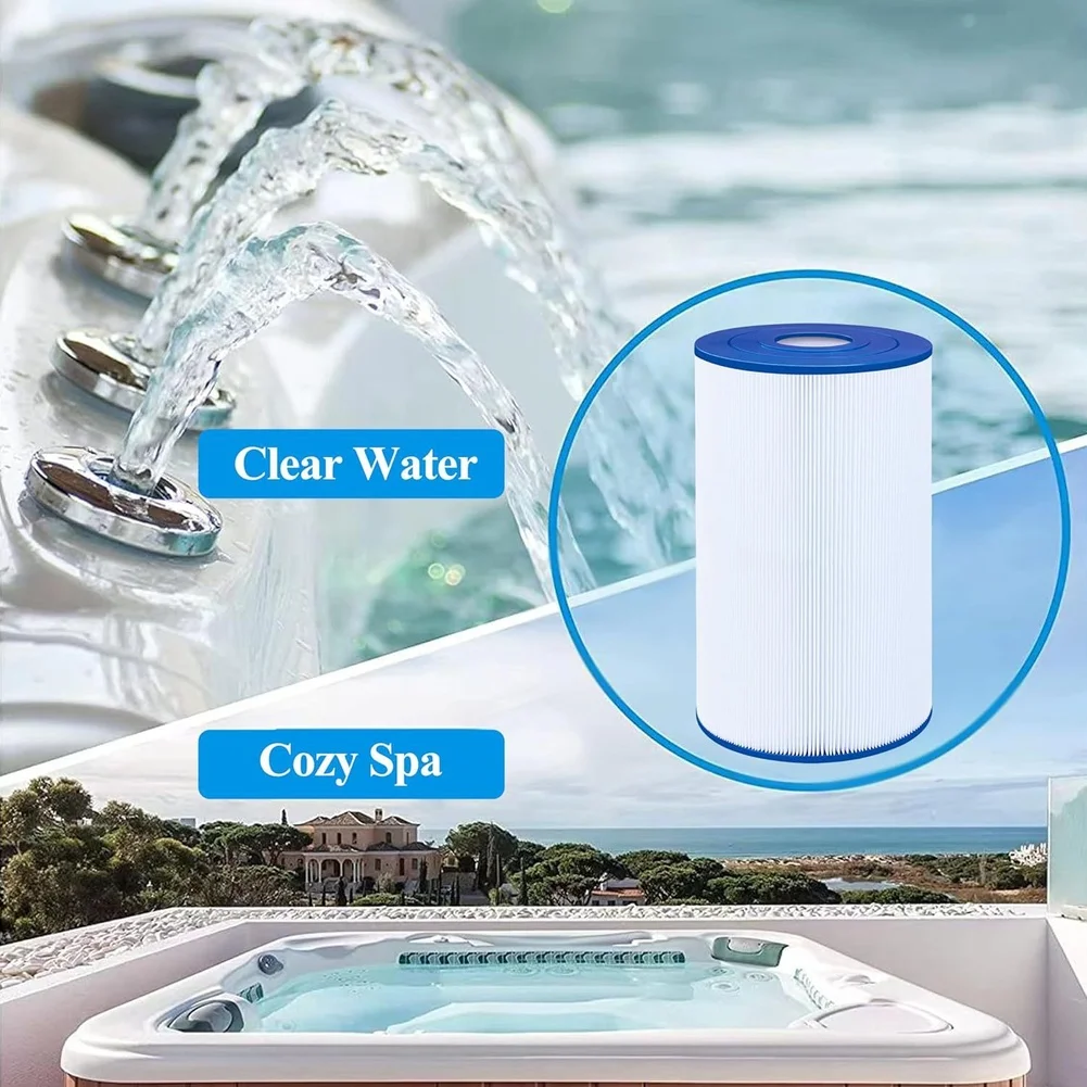 Filter Cartridge Replacement Compatible with For C6430 PWK30 FC391 Spa and Pool Units Featuring High Flow 30 Sq Ft Area