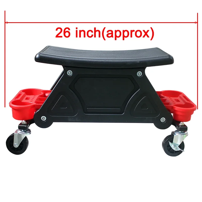 NEW Car Multi-Function Chair Mechanic For Wax Polishing Projects Car Creeper Stool Chair Mobile Creeper Seat Car Wash Supplies