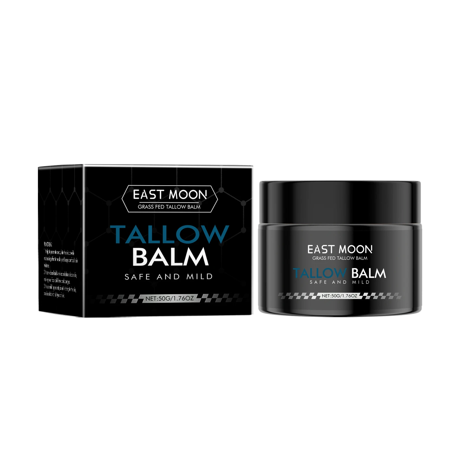 East Moon Men's Firming Face Tallow Cream Lighten Fine Lines Firming Skin Moisturizing Daily Skin Care Brightening Facial Cream