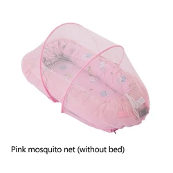 Nuevo Mosquitera para cuna bebé, dosel plegable portátil para cama infantil, cuna plegable, tienda