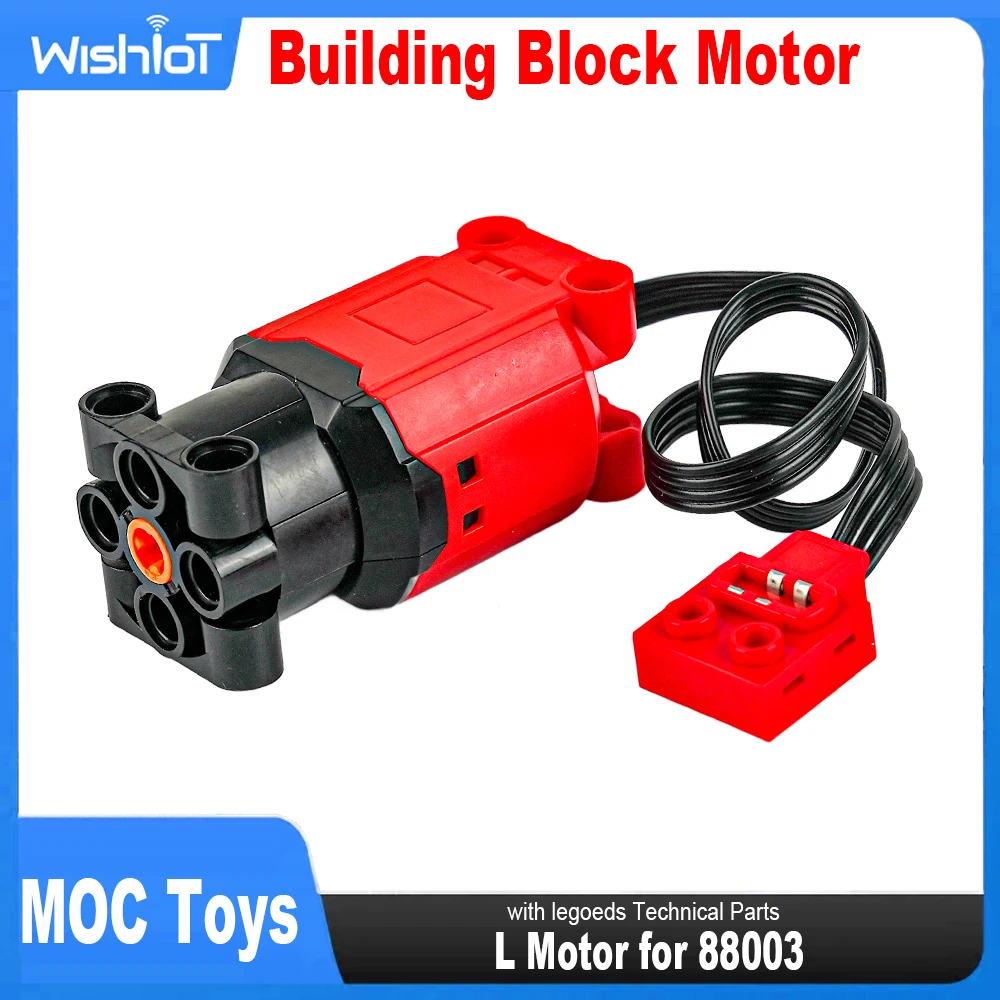 Bloques de construcción MOC Servo Technology Machinery M Motor 7,4 V Motor de dirección para logoeds DIY Car Truck Power Up