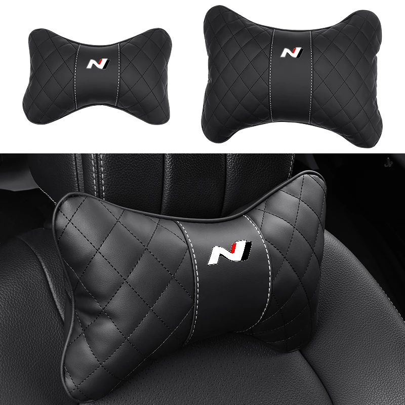 

Car Seat Head Support Lumbar Cushion Headrest Neck Pillow For Hyundai Santa Fe MX5 I10 I20 I30 IX35 I40 Tucson Creta 2025 Azera