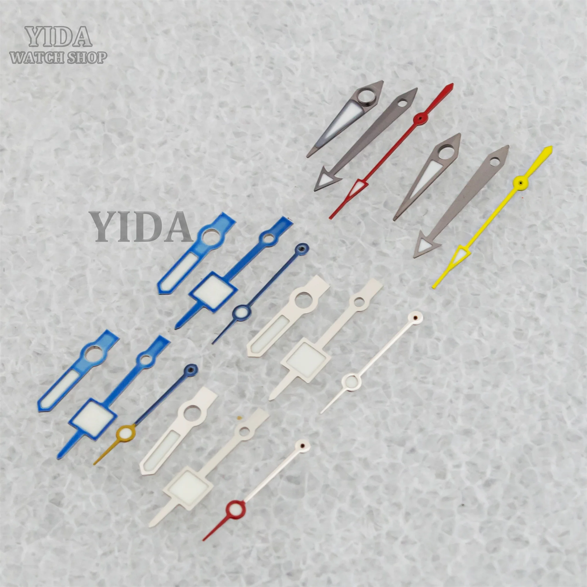 Watch Hands Strong Blue Luminous Hand Green Luminous Needls for SUPEROCEAN NH35 Hands fit NH35 NH36 Movement Modify Accessories