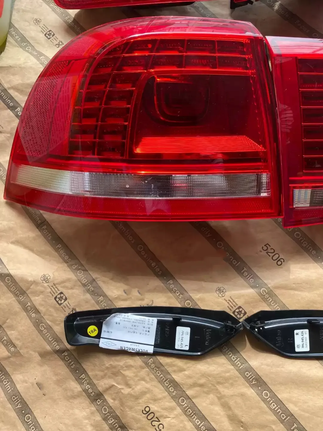 Luces traseras LED para coche, lámpara trasera para Volkswagen Touareg 2011-2017