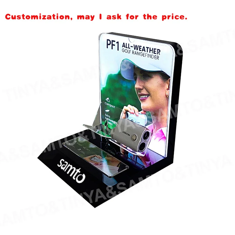 custom.Customizable Retail Display Cases Rangefinder Display Rack