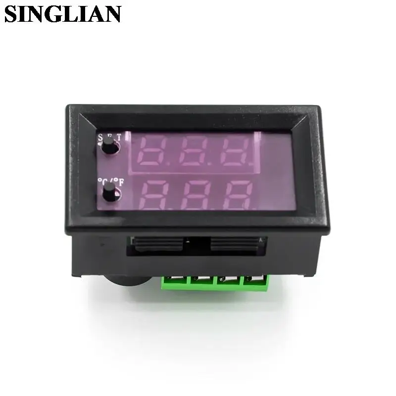 W1209WK W1209 WK DC 12V Digital LED Thermostat Temperature Control Thermometer Thermo Controller Switch Module+NTC Sensor Cable