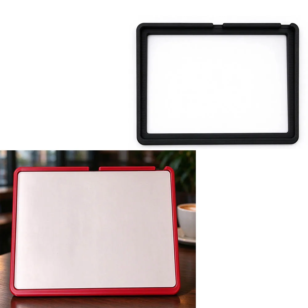 for Magic Trackpad 2 PLA Height Increasing Stand Bracket Plug and Play Reserved Charging Port Elevated Base Holder Black Red