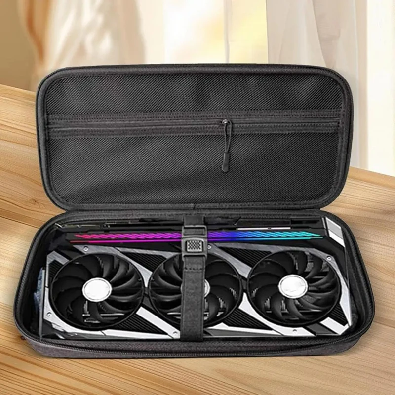 

Graphics Card Carrying Case Portable Storage Bag Graphics Card Storage Pouch Waterproof Wear-Resistant Protector Case-Y41A