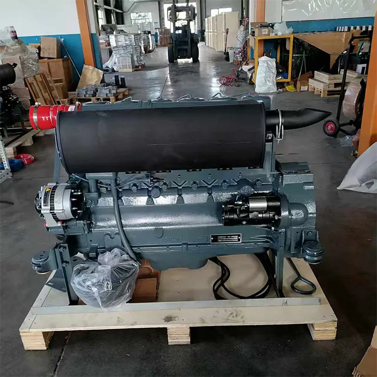 China New 4 Stroke 6 Cylinder air Cooled Truck Tractor Complete Machinery   Engine Assembly for Sale F6l913 deutz 913 Motor