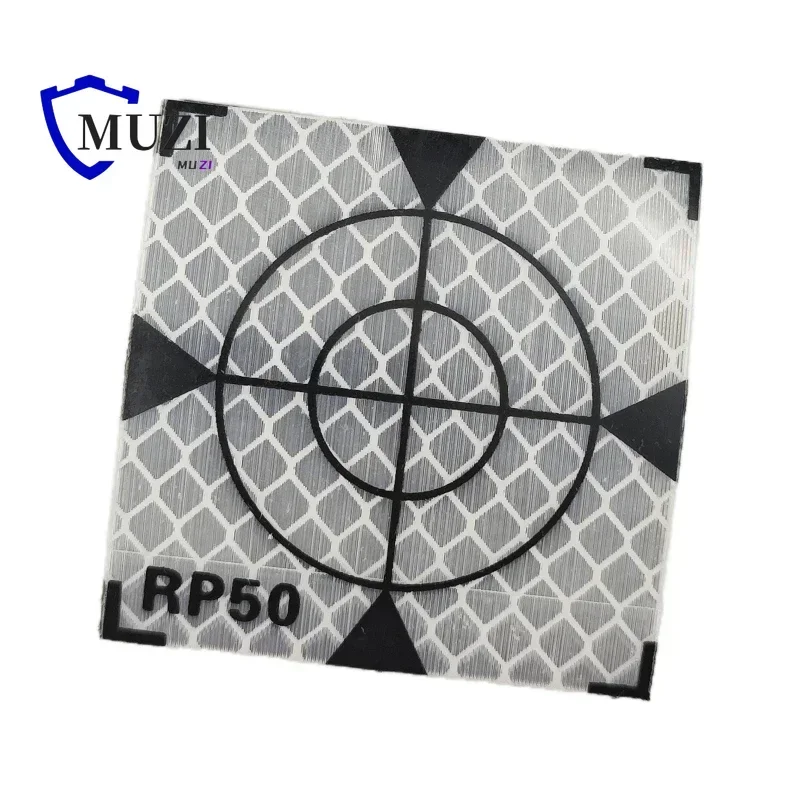 Imagem -05 - Folha Refletora para Levantamento Total Estação Geografia Triângulo Branco Etiqueta Reflexiva Tamanho 60x60 mm 20 mm 30 mm 40 mm 50 mm 80 mm 100 Pcs