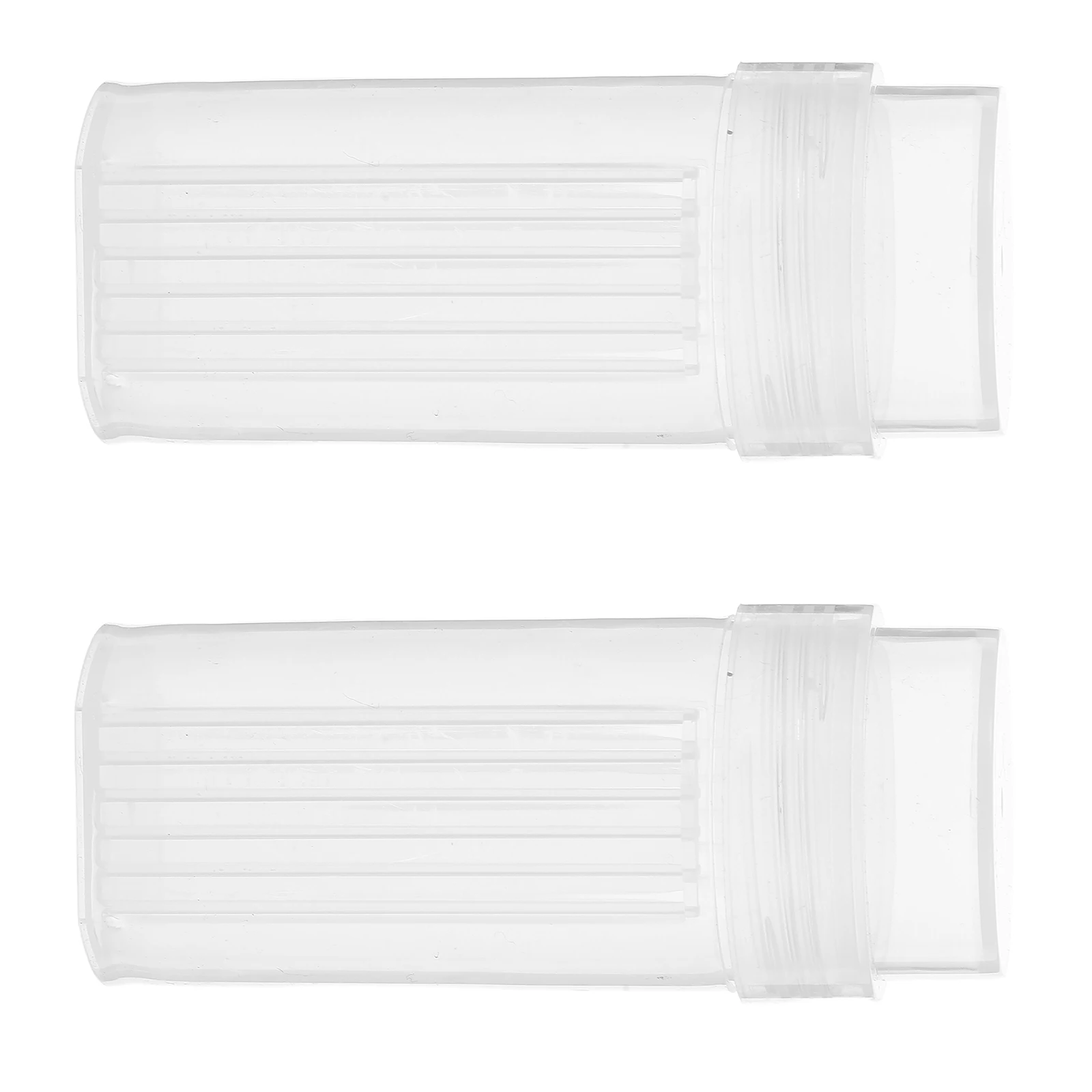 

2Pcs Laboratory Staining Jar 5 Slides Secure Holder Plastic Durable Microscope Slide Organizer Lab Equipment Paint Tank