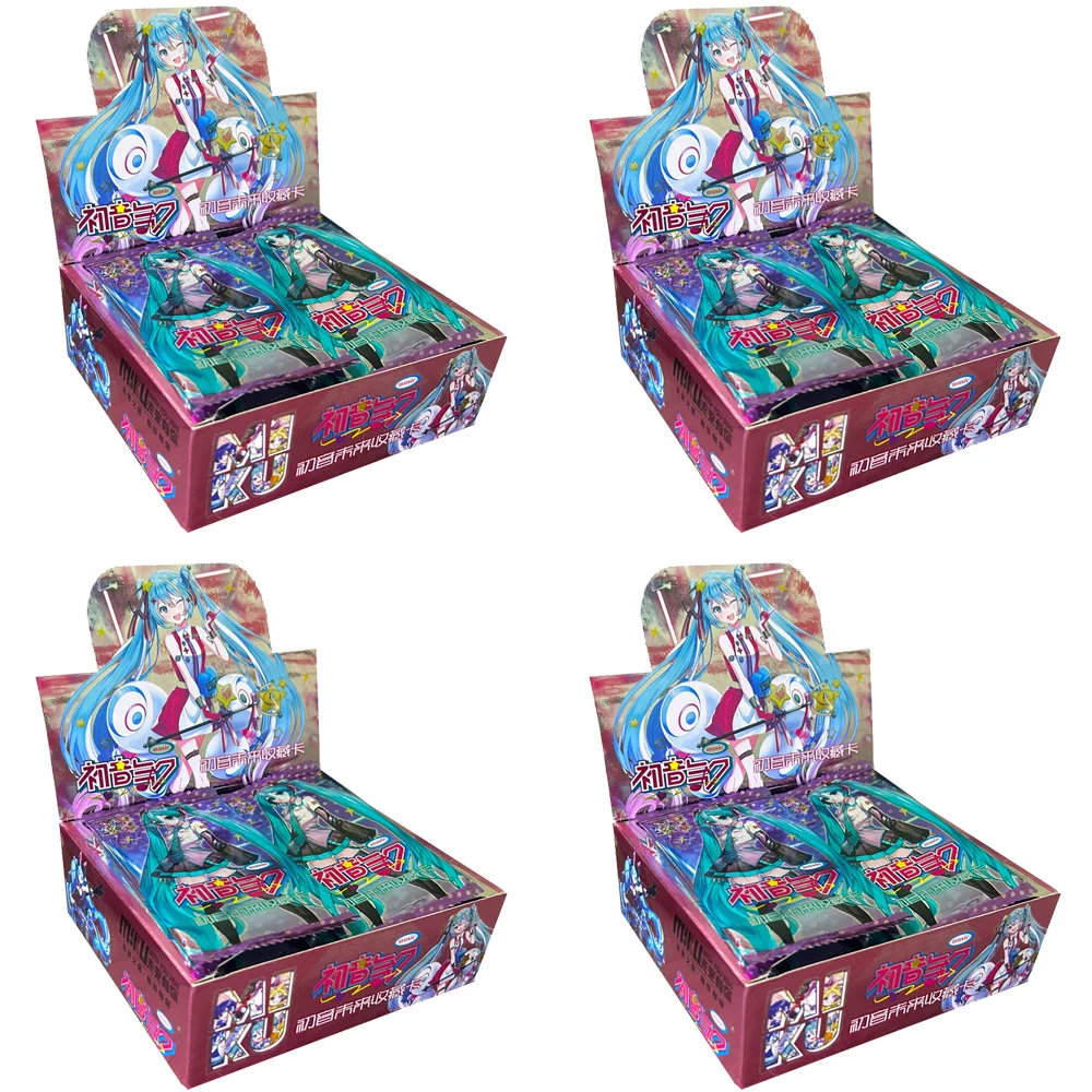 Wholesale Hatsune Miku Collection Card Japanese Anime Gorgeous Dazzling Cool Options Cards Children Toys Birthday Christmas Gift